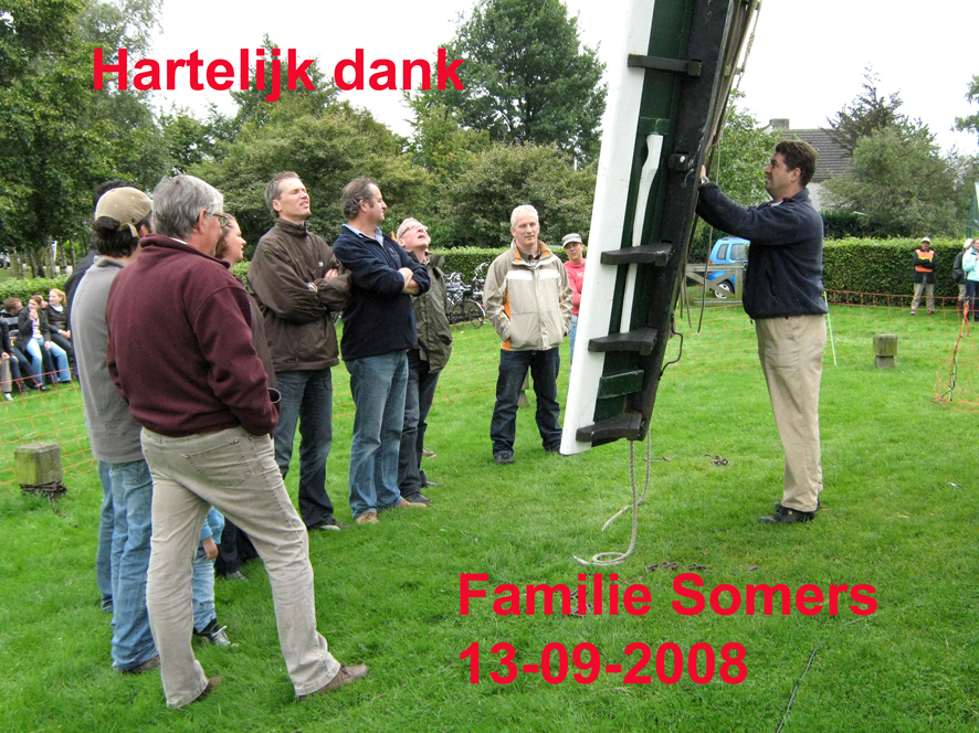 Gekregen foto van familie Somers