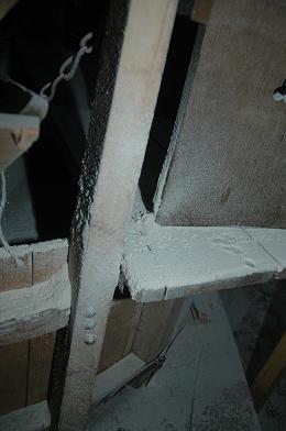 in some places the layer is thicker